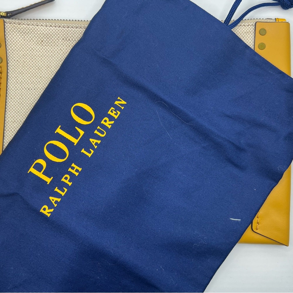 Polo by Ralph Lauren Blue and Yellow Men's Bag
